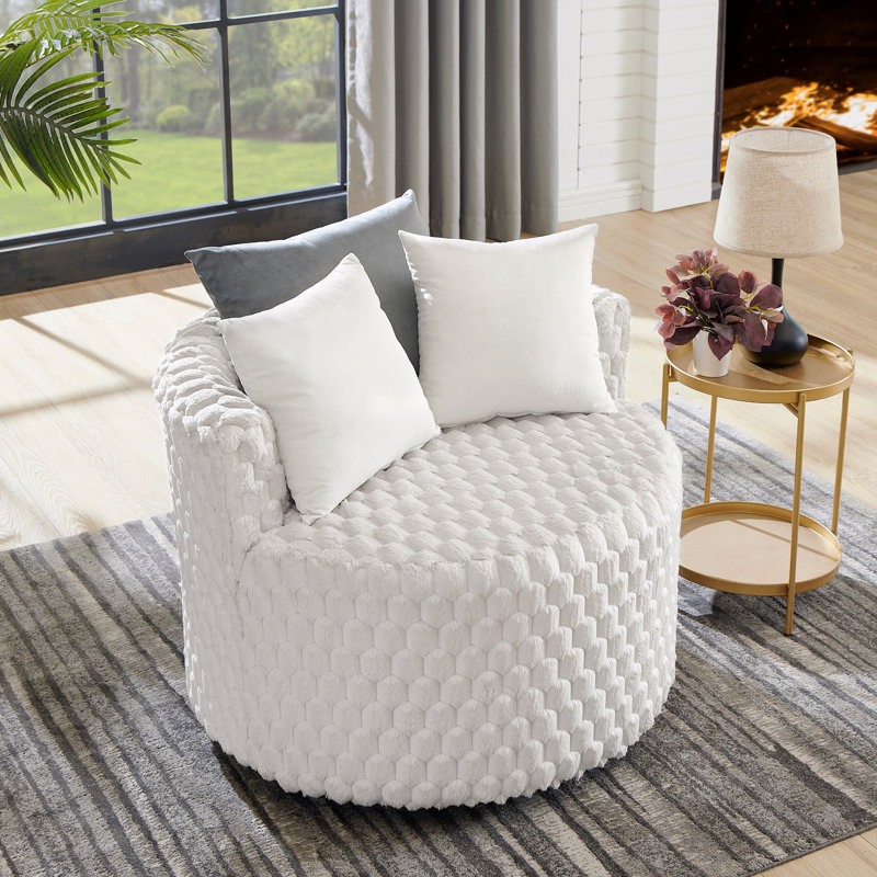 Chaise d'appoint 3D avec roulettes 3D
