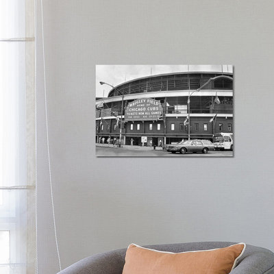 Chicago, Wrigley Field - reproduction de photo sur toile tendue