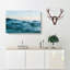 Rising Ocean - Wrapped Canvas Painting-56629367