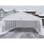 Abri pour deux voitures Gazebo Penguin Deluxe 5,5 m x 6 m - Blanc