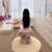 High-End Original Designer Vanity Stool with Casters