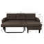Canapé-lit escamotable, canapé-lit modulaire convertible en L avec méridienne de rangement-857430208
