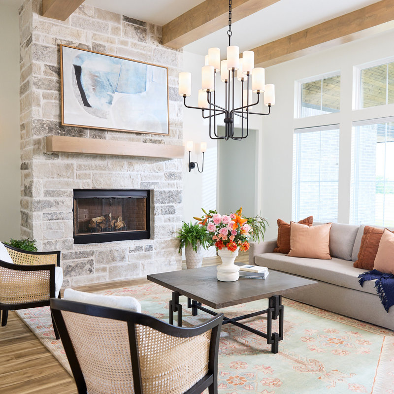 Taras Handmade Ceramic / Porcelain Table Vase, 12" H x 8" W x 8" D