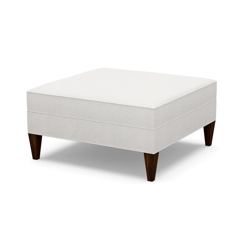 Square Ottoman, Walnut, 2245-80