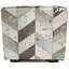 Cube en cuir Virginia