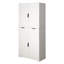 Armoire de cuisine 72 "cannelée avec 3 tiroirs à clavier et 6 tablettes de porte, armoire de rangement autoportante réglable pour la salle de bain, la salle à manger, le bureau, le vestibule, blanc-838146220