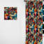 Vibrant Blue Flower Garden Elegance II - Rideau floral - Velours obscurcissant - 1 panneau-107577793
