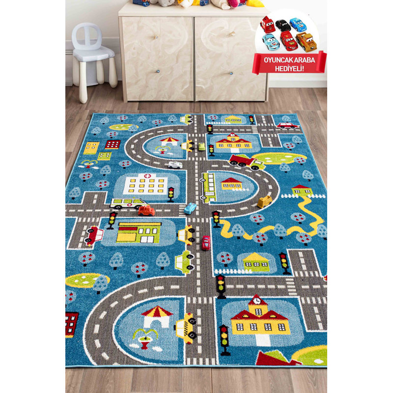 Rogerson Machine Made Indoor / Outdoor Area Rug, Rectangle 2'7" x 4'11"