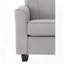 Chaise berçante en lin