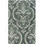 Tapis bleu / sauge en laine Ferrera-945927483