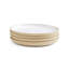 PORTMEIRION MINERALS SET OF 4 SIDE PLATES MOONSTONE 8.5"
