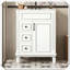 Tablette de meuble-lavabo moderne avec tiroirs en céramique-2044727440