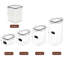 Rangement pour aliments Cheyenna - 28 contenants et 28 couvercles 