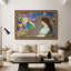 Bernadette " Portrait of Violette Heymann " by Odilon Redon Oil Print-798744308-798744314-798744317