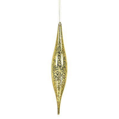 13" Mercury Rain Drop Christmas Ornament Color: Copper