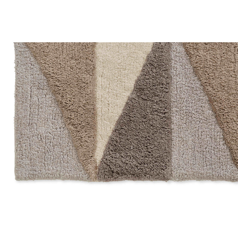 Chevery Cotton Blend Non-Slip Bath Rug, Amethyst