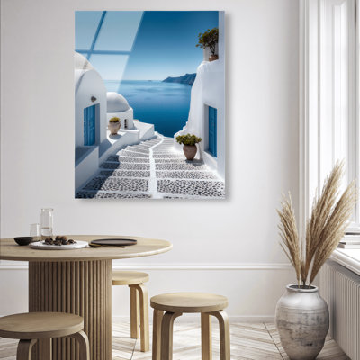 Domed Serenity Acrylic Painting Print