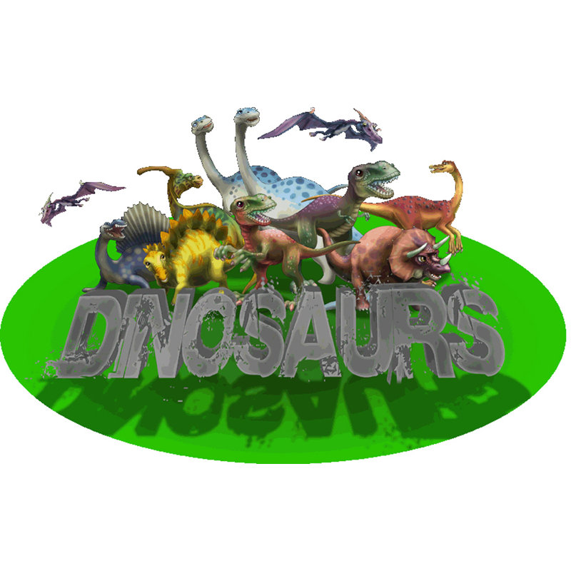 Adhésif décoratif dinosaure