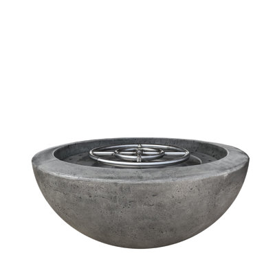 Round Concrete Smokeless Fire Pit