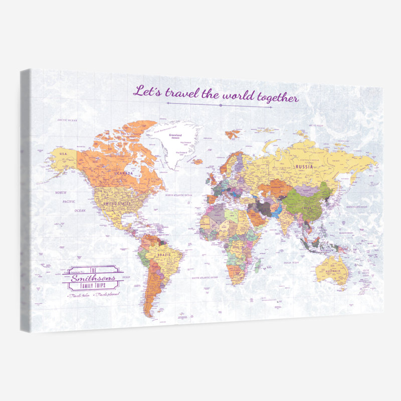 Épingle personnalisée «Travel Together III» Amandalyn, H 16 po x l 24 po, Oui