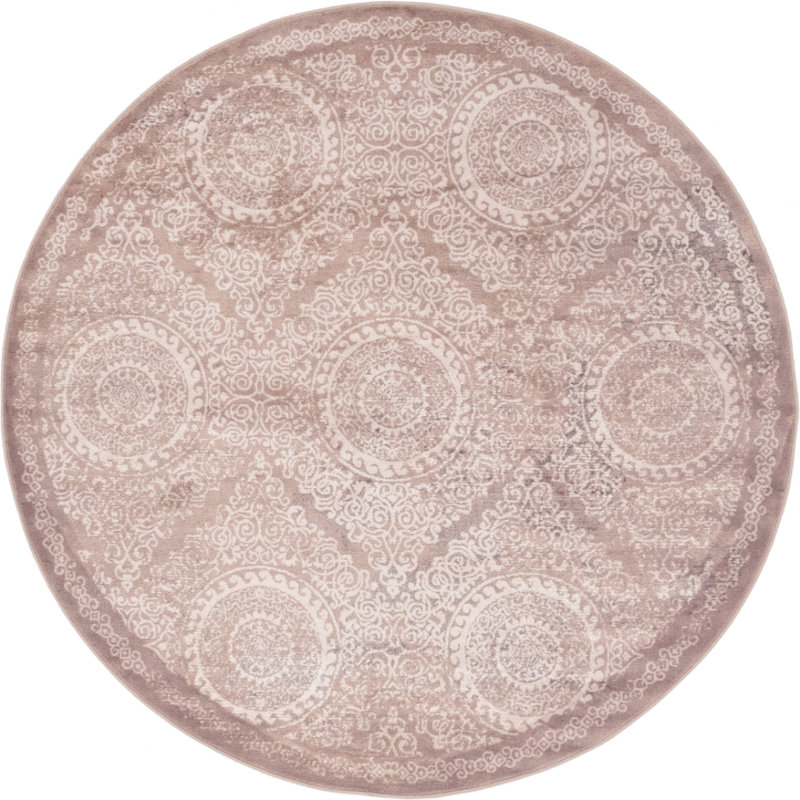 Mathieson Geometric Indoor Rug, Round 6'