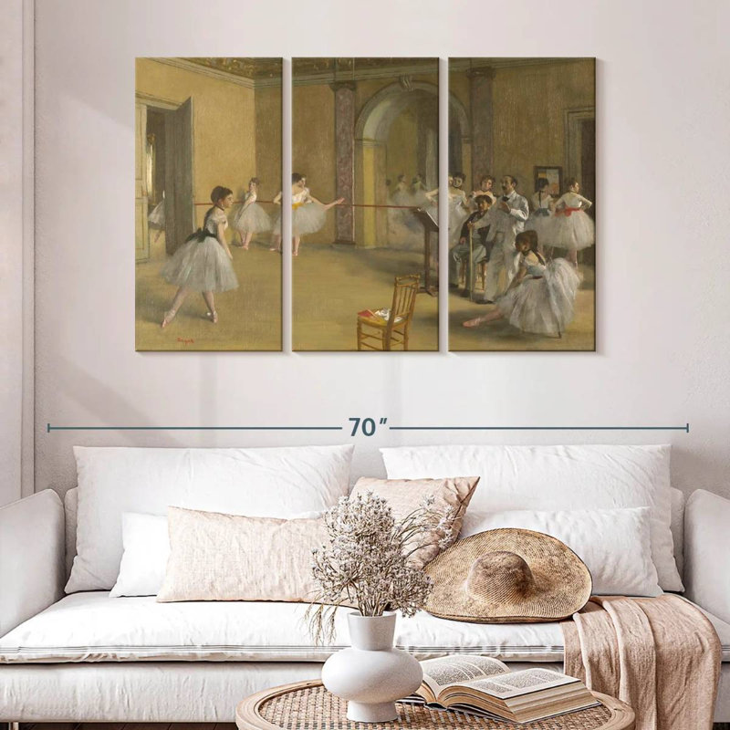 Enn Le Foyer De La Danse, H 32 po x l 50 po