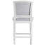 Tabouret de bar blanc 26 po Style
