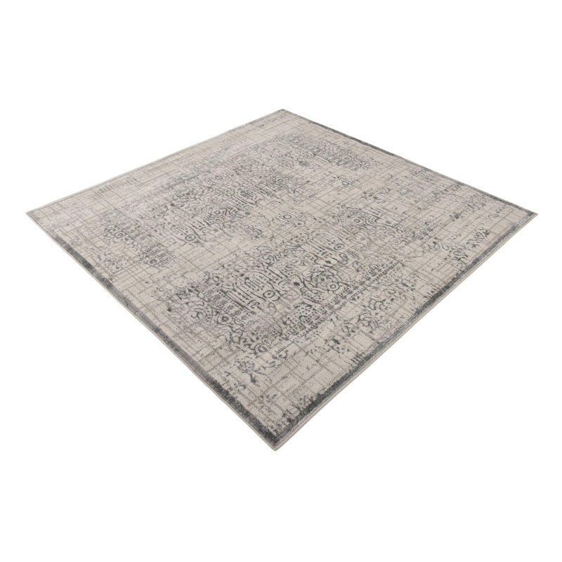 Glencoe Oriental Indoor Rug, Square 5'3" x 5'3"