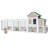 Durk Chicken Coop with Chicken Run-853301163