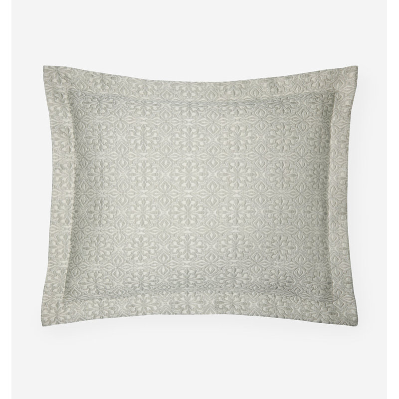 Veroli Sham, Boudoir, Titanium