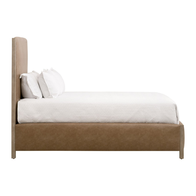 Lit standard en bois de chêne massif Stewart, Grand
