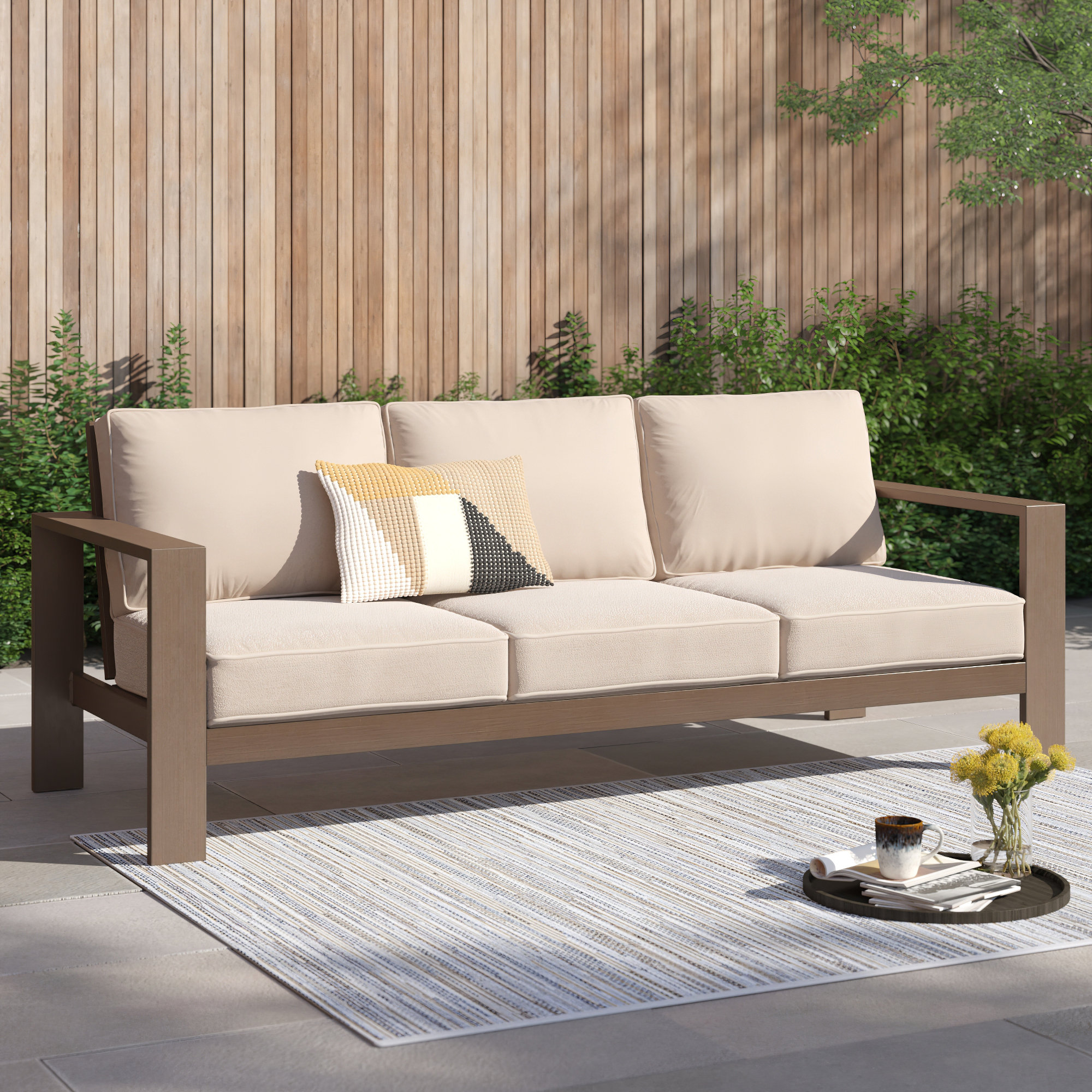 Outdoor discount couch wayfair