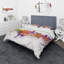 Ensemble de housse de couette designart milwaukee horizon-35228219