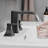 Bathroom Sink Faucet with Pop-Up Drain and Double Lever Handle-120276167