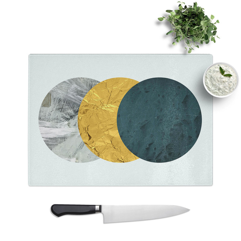 Textured Shapes No.1 Chopping Board, 28.5cm W x 39cm L
