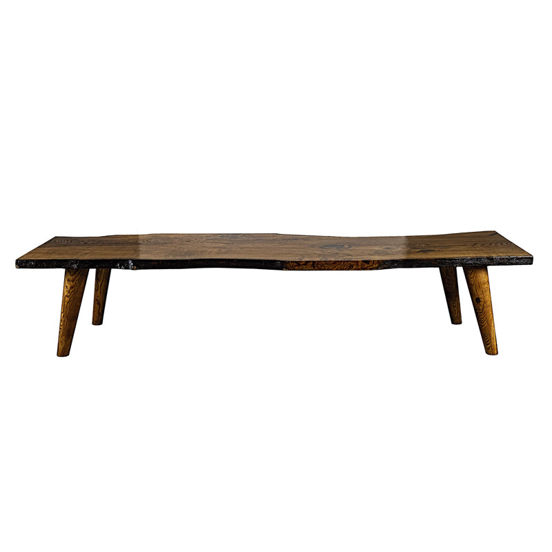 Oak Round Solid Wood Base Dining Table