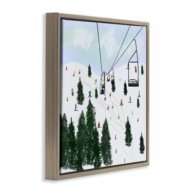 «Ski Lift & Slopes» par Ashley Singleton