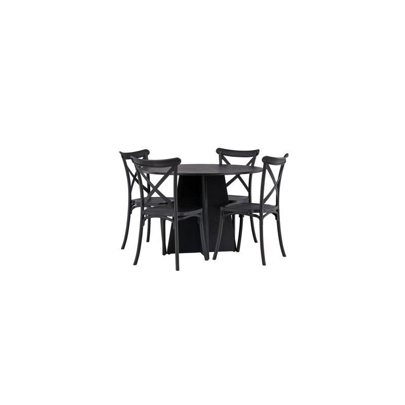 Barrile 4 - Person Dining Set