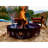 10'' Round Wood Fire Pit Accessory