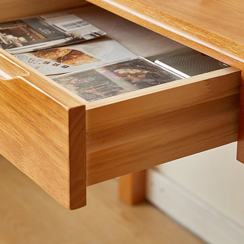 Simple Rectangular Storage Drawer Writing Desk,  29.52" H x 39.37" W x 21.65" D