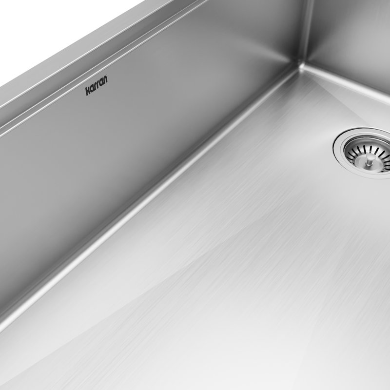 Elite Workstation 39'' L Single Bowl Stainless Steel Kitchen Sink