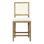 Croft 40" Tall Oak Wood Upholstered Counter Stool, White