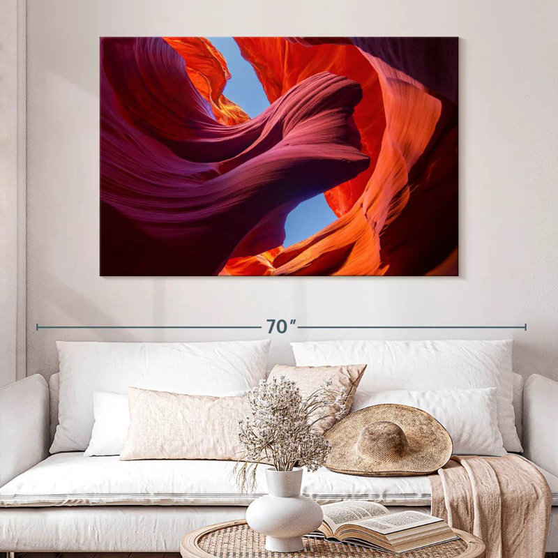 Courbe à Antelope Canyon, Arizona, H 34 po x l 51 po