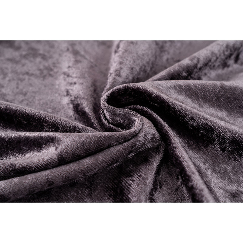 Allix Room Darkening Curtain Pair, Purple
