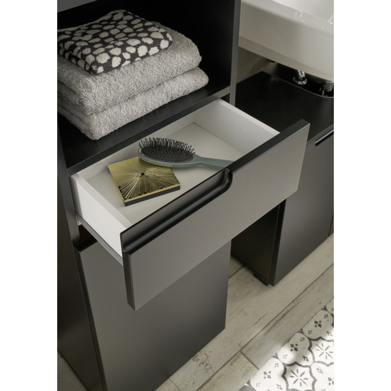 Naoh Freestanding Linen Cabinet