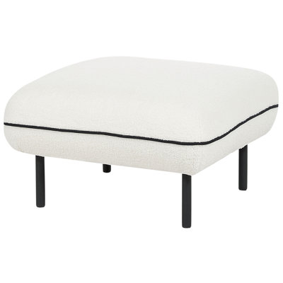 Aishpreet 68cm Wide Square Solid Colour Footstool Ottoman