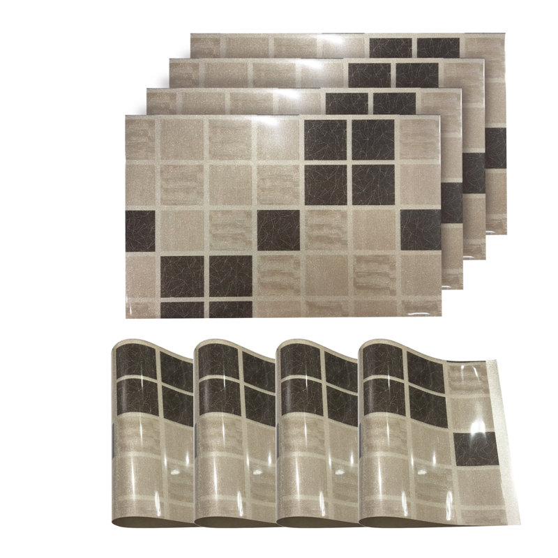 Dinora Vinyl Geometric Rectangle Placemat