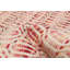 Tapis rectangulaire en laine New Age de conception unique 5 pi 3 po x 7 pi 7 po crème, rouge