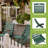 Smilja Foldable Outdoor Adirondack Chair-245000115