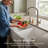Platus 33 " L Undermount and Dual Mount Double Bowl Fireclay Kitchen Sink-32984600